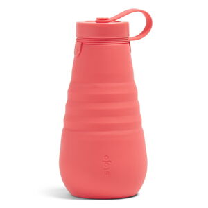 Oranžová skladacia fľaša Stojo Bottle Coral, 590 ml