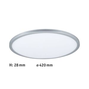 Paulmann Atria Shine panel dim chróm RGBW Ø 42 cm