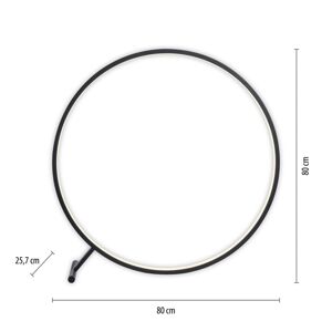 LED lampa Hula CCT s diaľkovým ovládaním Ø 80 cm