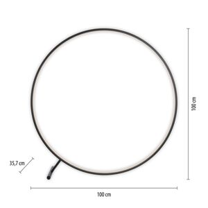 LED lampa Hula CCT s diaľkovým ovládaním Ø 100 cm