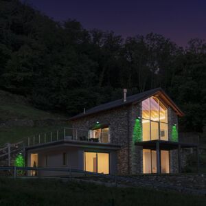 LEDVANCE SMART+ WiFi Floodlight, RGBW čierna 100W