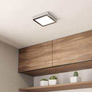 LED svetlo Fueva 5 IP44 3 000 K chróm 16 x 16 cm