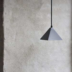 závesná lampa fermLIVING Kare, čierna, nerezová oceľ, 12,5 cm