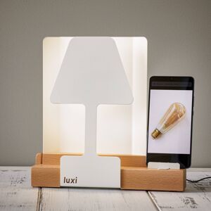 LED lampa Luxi s integrovanou nabíjacou stanicou