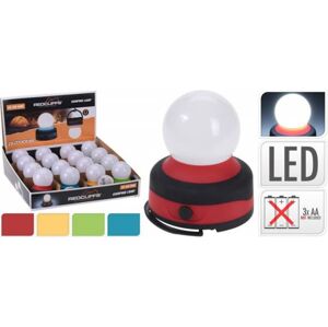 Kinekus Lampa LED 80x95 mm kempovacie na batérie mix