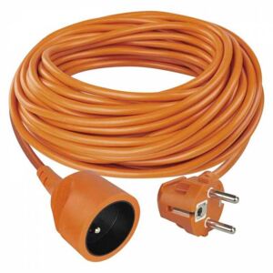 EMOS Predlžovací kábel – spojka, 20m, 3× 1,5mm, oranžový P01120