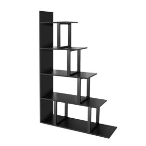 Čierny regál 100x164 cm Step – Kalune Design