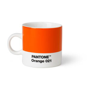 Oranžový hrnček Pantone Espresso, 120 ml