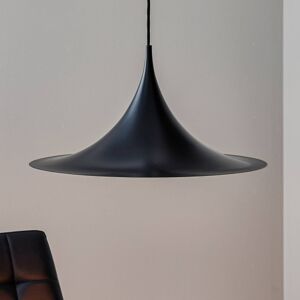 GUBI Semi závesná lampa Ø 47 cm čierna