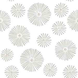 Detská tapeta 100x280 cm Graphic Flowers – Dekornik