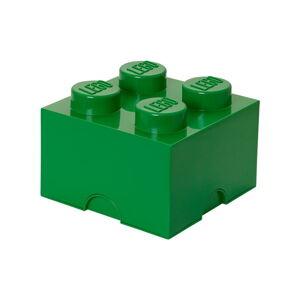 Zelený úložný box štvorec LEGO®