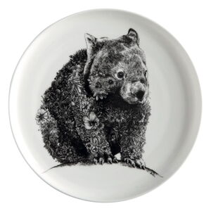 Biely porcelánový tanier Maxwell & Williams Marini Ferlazzo Wombat, ø 20 cm