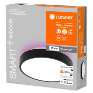 LEDVANCE SMART+ WiFi Orbis Backlight čierna Ø35 cm