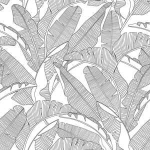 Tapeta 100x280 cm Palm Leaves – Dekornik