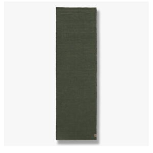 Tmavozelený jutový koberec 140x200 cm Ribbon - Mette Ditmer Denmark