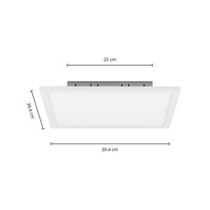 Arcchio Lysander LED panel, CCT, 39 cm, biela