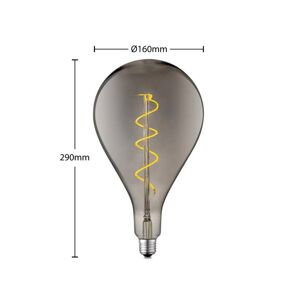 Lucande LED žiarovka E27 A160 4W 2 700K smoke