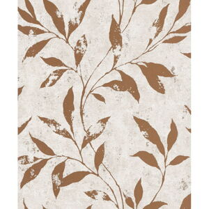 Vliesová tapeta 10 m x 53 cm Copper Leaves – Vavex