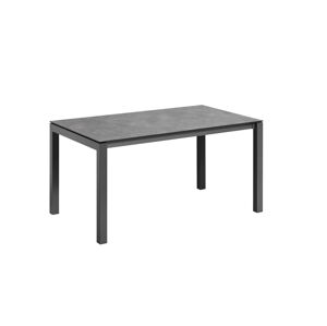 Cubic HPL rozťahovací stôl antracit 150-210 cm
