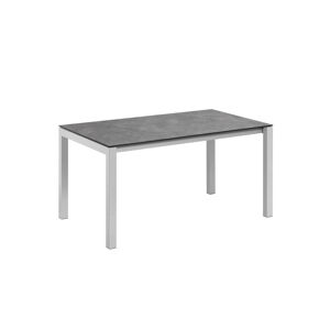 Cubic HPL rozťahovací stôl strieborný/antracit 150-210 cm