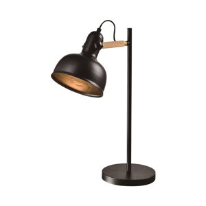 Čierna kovová stolová lampa (výška 56 cm) Reno - Candellux Lighting