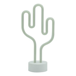 Neónová svetelná dekorácia v mentolovej farbe Cactus - Hilight