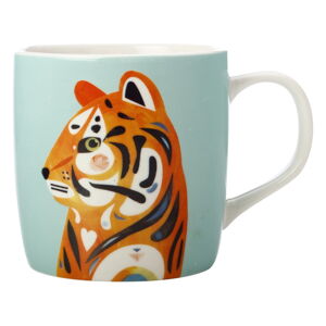 Modrý porcelánový hrnček Maxwell & Williams Pete Cromer Tiger, 375 ml