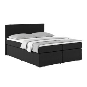 Posteľ Boxspring Nero Pl: 160/200cm, Čierna